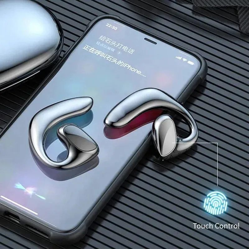 Wireless Bluetooth Headphones S900 9D Sound Effect Sports Headphones with Earhooks and LED Display TWS