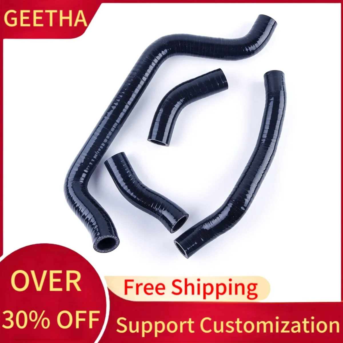 For Suzuki Intruder Volusia 800 VL 800 2001-2005 Silicone Radiator Coolant Hose Pipe Kit