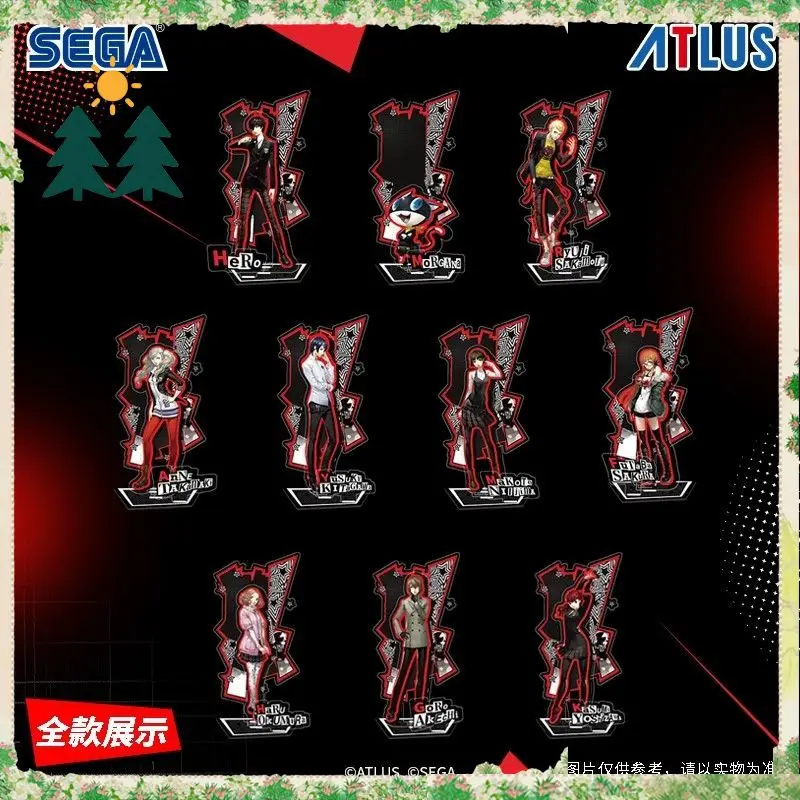 Original Persona 5 Royal Acrylic Stand ATLUS Anime Peripheral Ornament Acg Goods Collect Toy Cute Trendy Fun New Girl Boys Gift