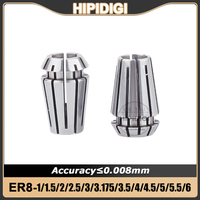 ER Collet Chuck ER8 collet chuck Accurancy 0.005mm AA er8 Collet Set 1mm 2mm 3mm 4mm 5mm 3.175mm 6mm Milling Cutter