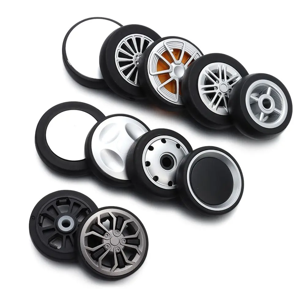 DIY Suitcase Parts Axles Caster Wheel Repair Kit Travel Luggage Wheels Replace Wheels for Luggage with Vientiane Wheel