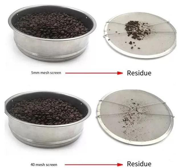 Rotating Coffee Bean Cooling Plate Cooler Double Layer Large Suction Home Roasted Bean Cooling Machine