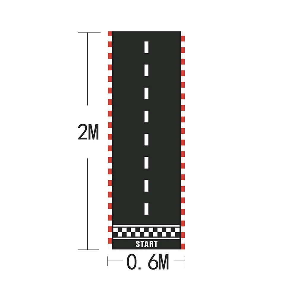 1 conjunto de fogo respiração corrida tema festa balão pista de corrida bolo inserir cartão puxar bandeiras menino festa aniversário decoração