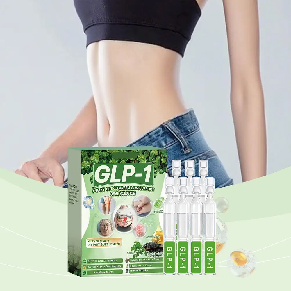 

GLP-1 Daily Body Care Drops Gentle Ingredients Digestive Health Blood Sugar Balance Protect And Enhance Body Lines Body Care