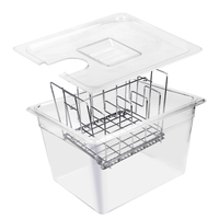 Sous Vide Cooker Container  11L For Immersion Circulators Sous-Vide Machine Food Grade PC Material