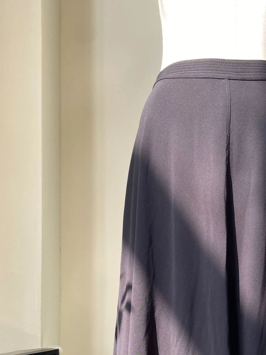 

Women'S Summer 2026 New Fashion Midi Skirt With Wide Swing And Viscose Finish