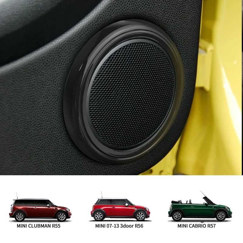 Car Accessories Interior Modification Protective Cover Black Decorative Sticker For BMW MINI Cooper S R55 R56 R57 R58 R59 R60