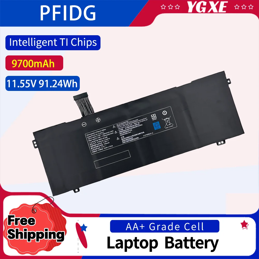 

PFIDG-03-17-3S2P-0 Замена аккумулятора ноутбука Getac S2 UMI Air S1 Plus для MECHREVO Code 01 Air II S1 Plus