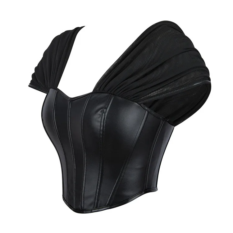 Women Gothic Underbust Corset Waist Trainer Slimming Bustiers Lingerie Shapewear Bones Basques Body Shaper