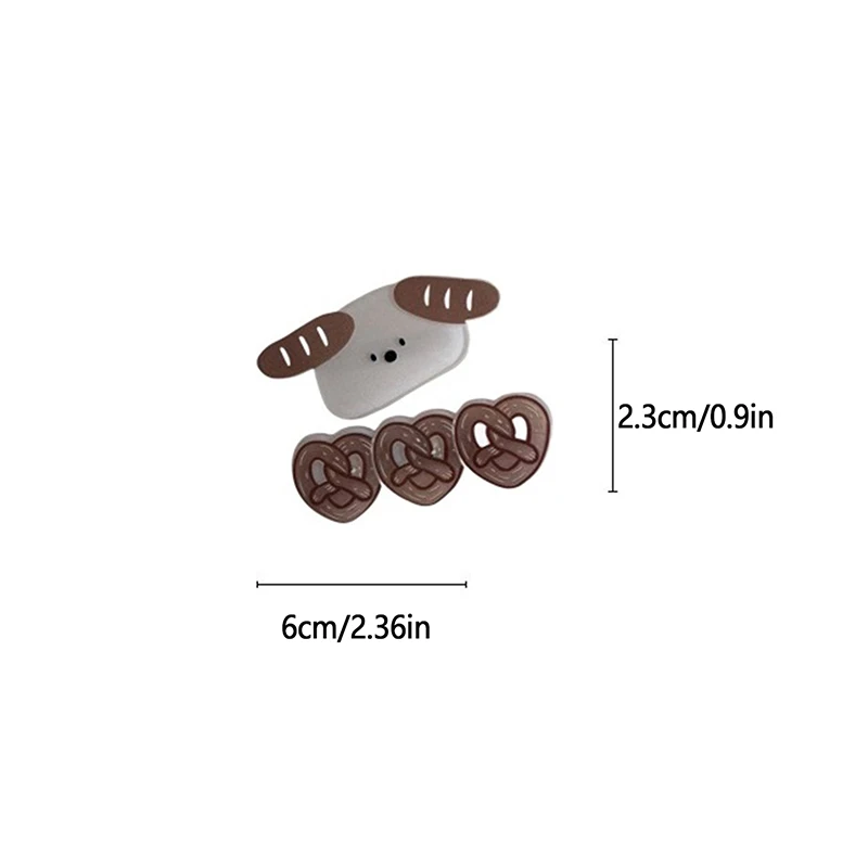 ダックビルヘアクリップ,漫画の動物,女性用,甘い女の子のためのハートの前髪,日本と韓国の漫画の帽子,ヘアアクセサリー