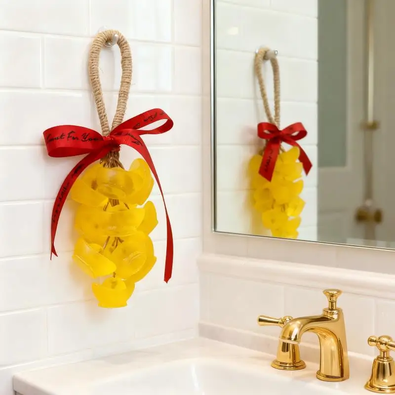 Kreative Erdbeer-handgemachte Seife, luxuriöser Duft, ätherisches Öl, bestes Geschenk für Festival, für Gesicht, Körper, Tiefenreinigungsseife