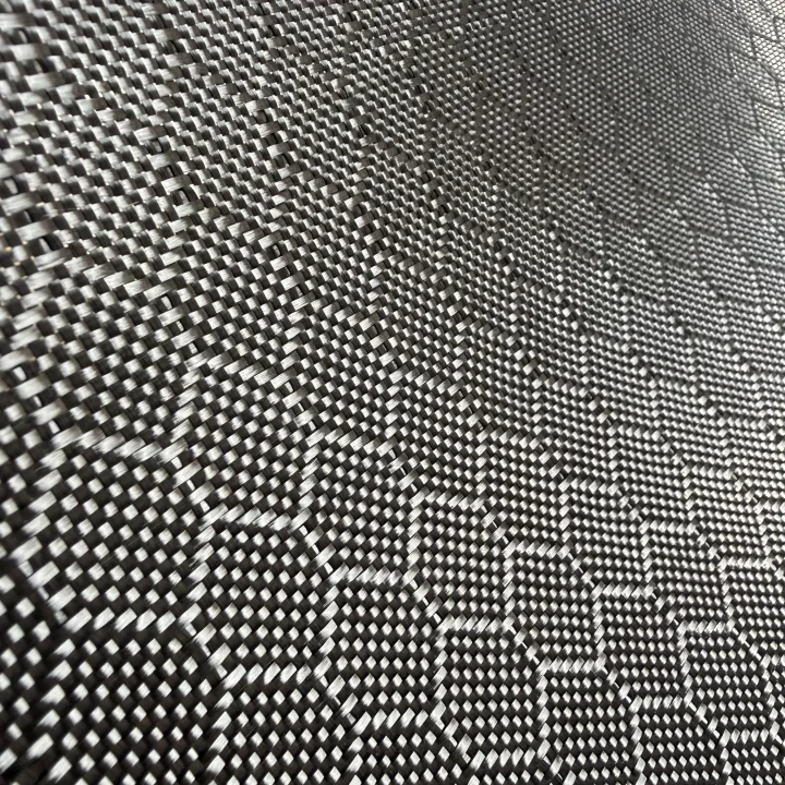 

240g silver hexagonal football pattern jacquard motorcycle modified helmet DIY surface decoration 3K carbon fiber woven cloth