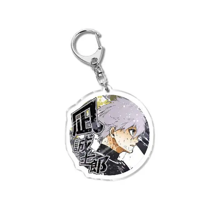 Acrylic Key Chain Animation Derivatives Exclusive Design Isagi Yoichi Chigiri Hyoma Bachira Meguru Kuon Wataru Gift for Friend