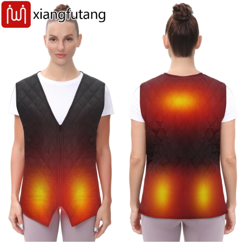 

Heating Vest Men Women Warm Vest 3 Temperature Levels USB Infrared Electric Heating Clothes Sleeveless Coat for Ourdoor Sports
