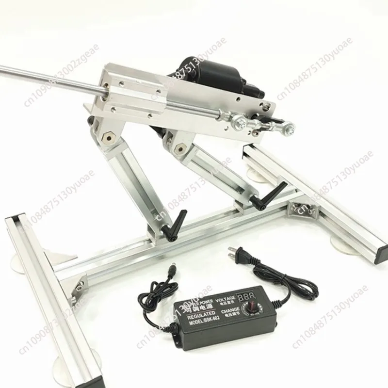 Bracket adjustable angle suction cup fixed linear motor