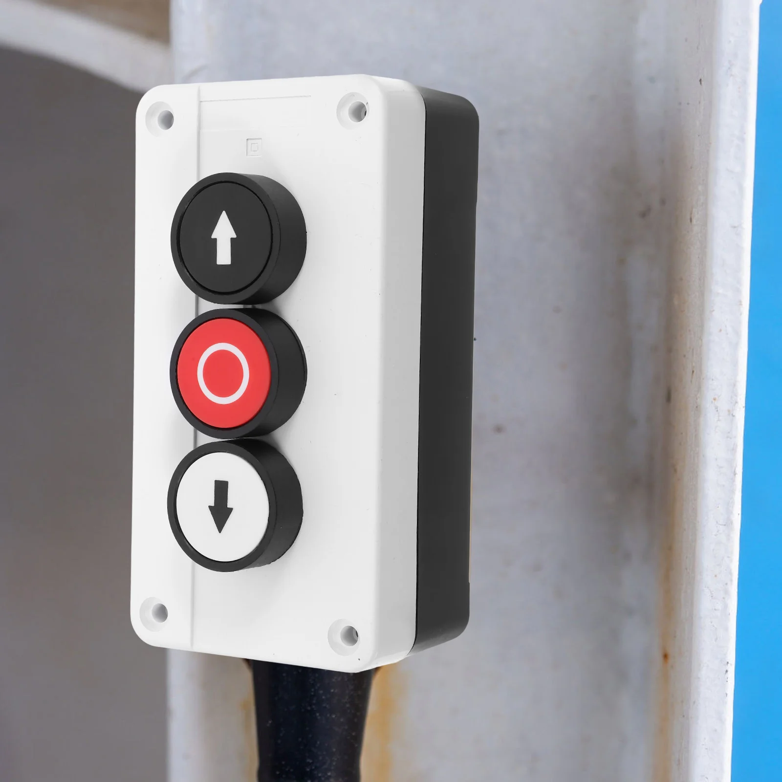 Push-button Box Self Recovery Switch Momentary Water Proof Plastic Emergency Stop