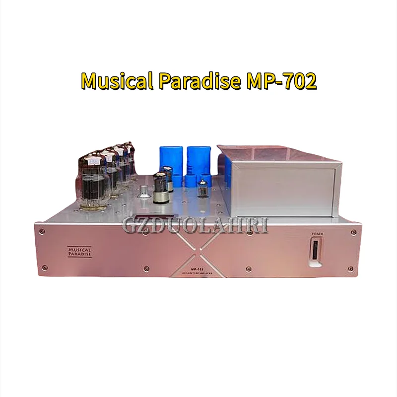 

Musical Paradise 100W*2 MP-702 6C33C OTL 100W Split Single Channel Electronic Tube Rear Stage Amplifier