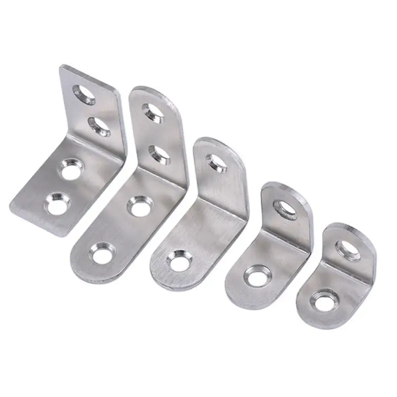 Corner Stand Support Corner Bracket 90 Degree Angle Joint Bracket Fastener For Wood Furniture Bedframe Cabinet Fixing Connector