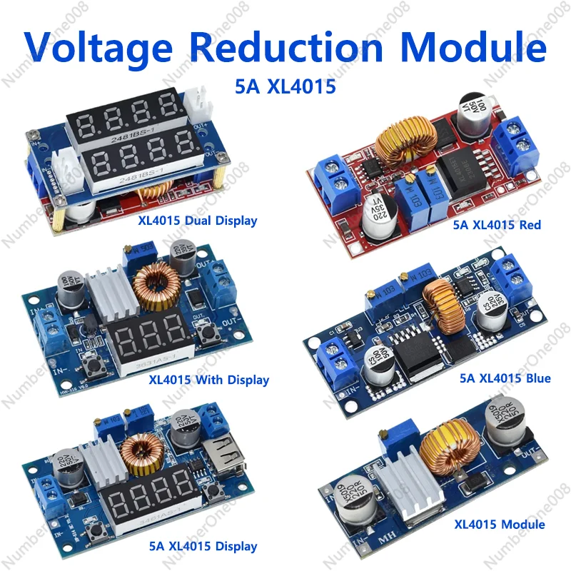 

5A DC to DC CC CV Lithium Battery Step down Charging Board Led Power Converter Lithium Charger Step Down Module XL4015