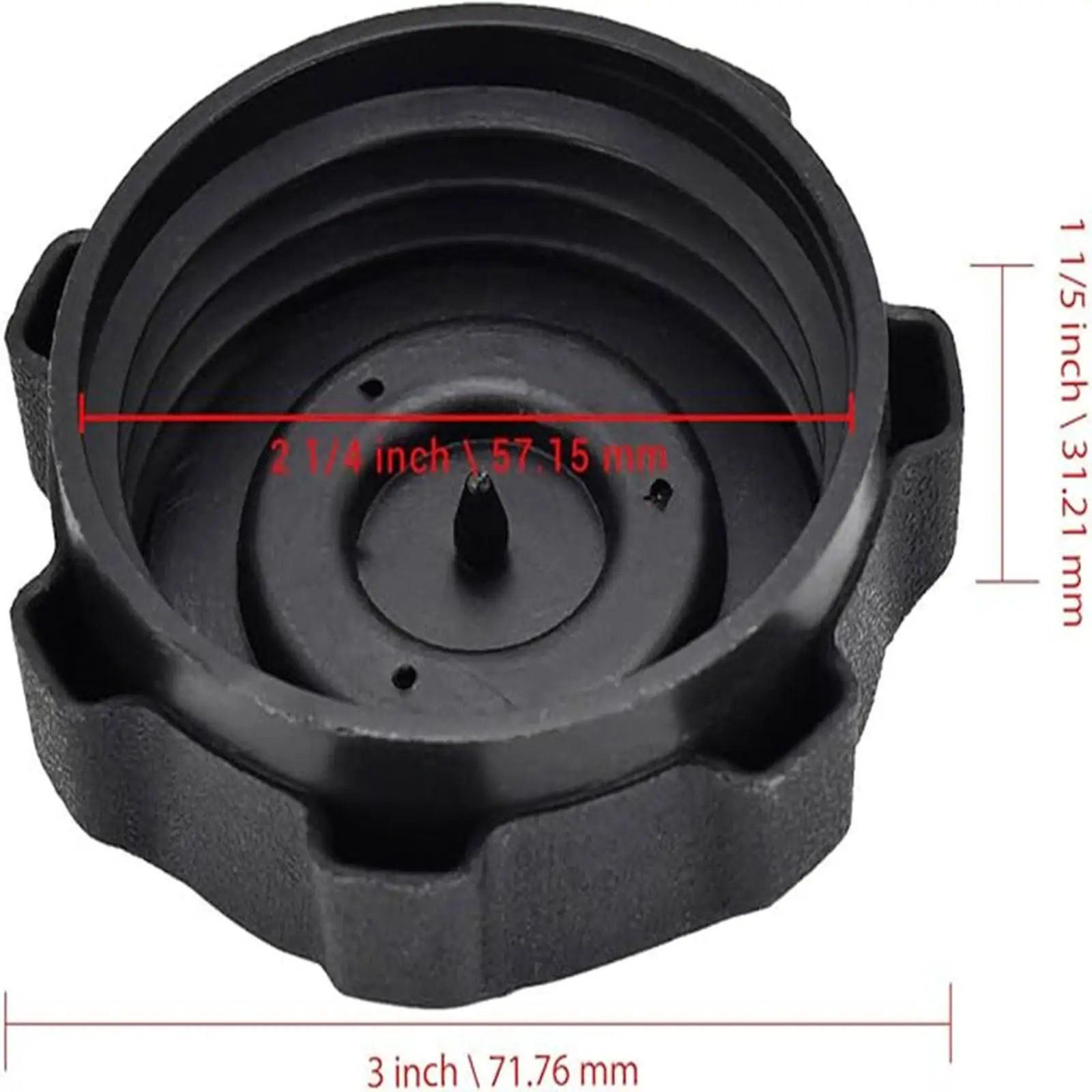 Lawn Mower Gas Cap Mower Parts Gx22166 Reliable Sturdy Replacement Part Accessory Lawn Tractors Gas Cap for AM107344