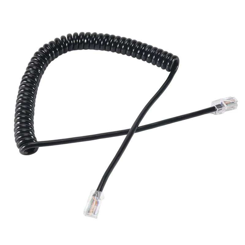 

8Pin Microphone Cable Cord For Icom Mobile Radio Speaker Mic HM-98 HM-133 HM-133V HM-133S DTMF For IC-2200H IC-2800H/V8000 XQF