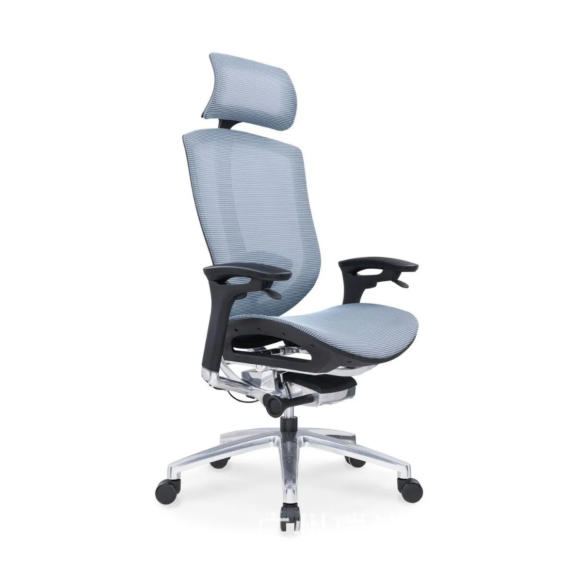 Ergonomic Office Chair Aluminum Alloy Frame Mesh Back Executive Seat Home Gaming Computer Desk Chair for Work and Play view 5