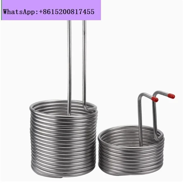 Stainless Steel Immersion Wort Chiller Tube For Home Brewing Super Efficient Wort Chiller Home Wine Making Machine Part8m