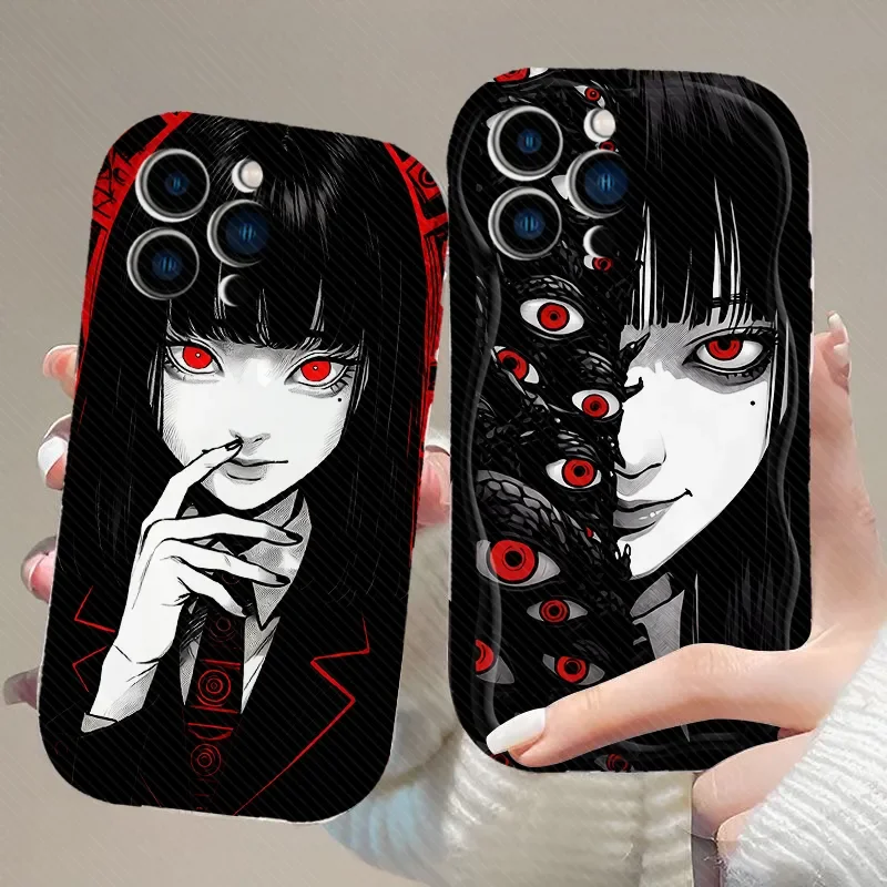 HOT Japanese Manga Tomie Kawakami Kawaii For iPhone Case 16 15 14 13 12 11 Pro XR XS Max 7 8 Plus Phone Shockproof Y2K Cover