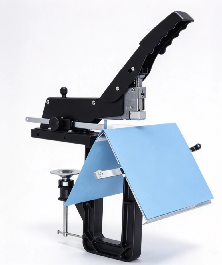 2-in-1 Horse-Riding SH-04 Manual Stapler High-Quality Textbook Binding up to 60 Sheets Heavy Duty Office School Desktop Statione