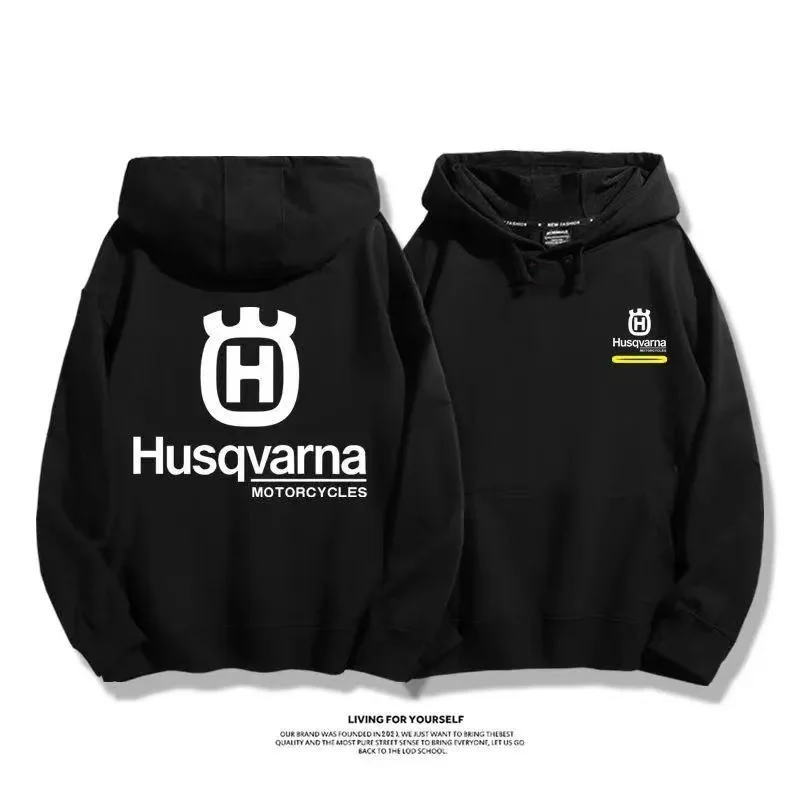

Новая стильная толстовка Husqvarna для мотоциклистов, повседневная уличная одежда, удобная модная толстовка для езды на мотоцикле.
