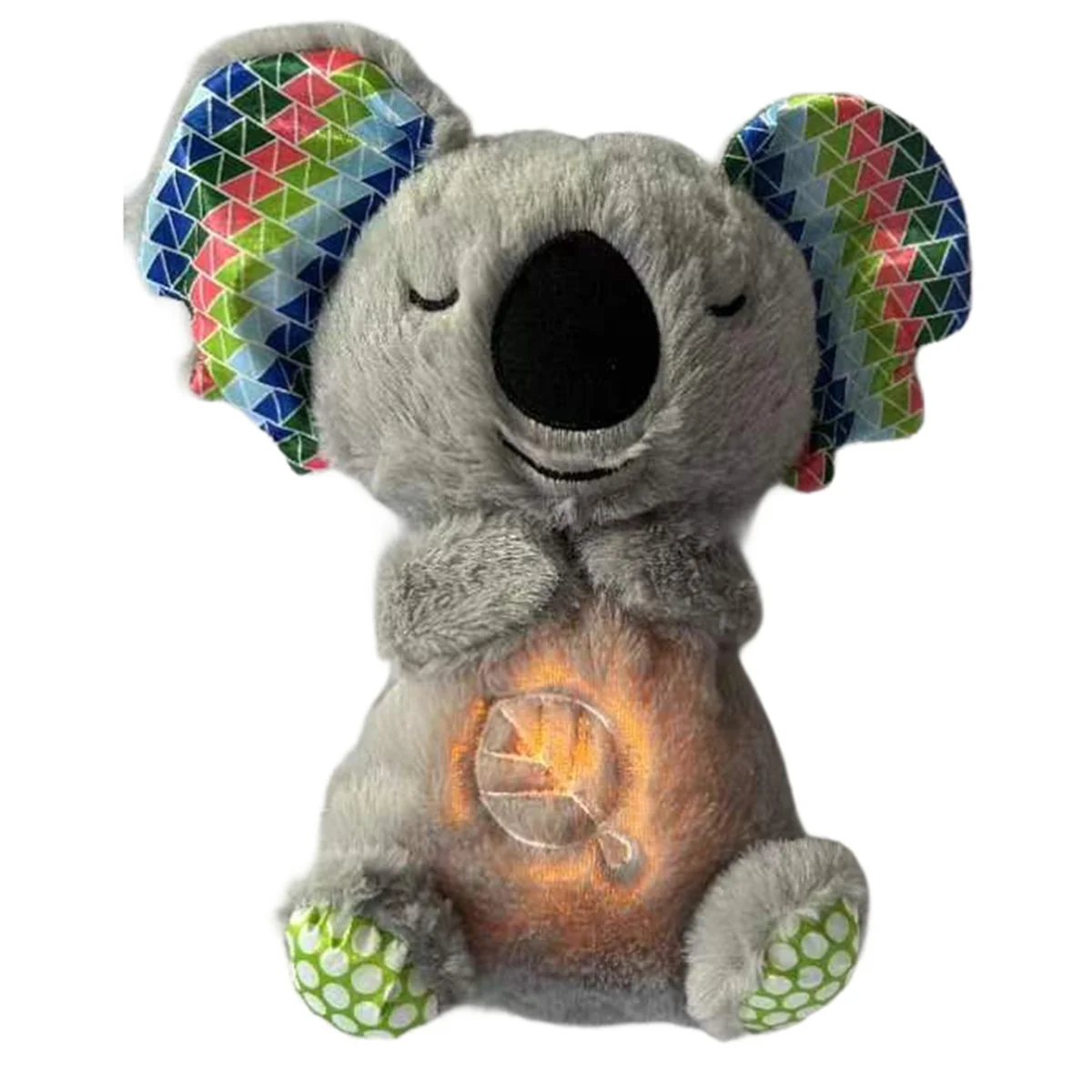 

Plush Toy for Babies From Birth, Soft and Soothing Night Light That Breathes and Lights Up, Gift for Girls or Boys