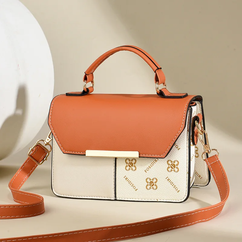 

Women's Shoulder Bags High Quality PU Leather Crossbody Bag Purse Summer Ladies Casual Small Square Bag Commuter Sac A Main