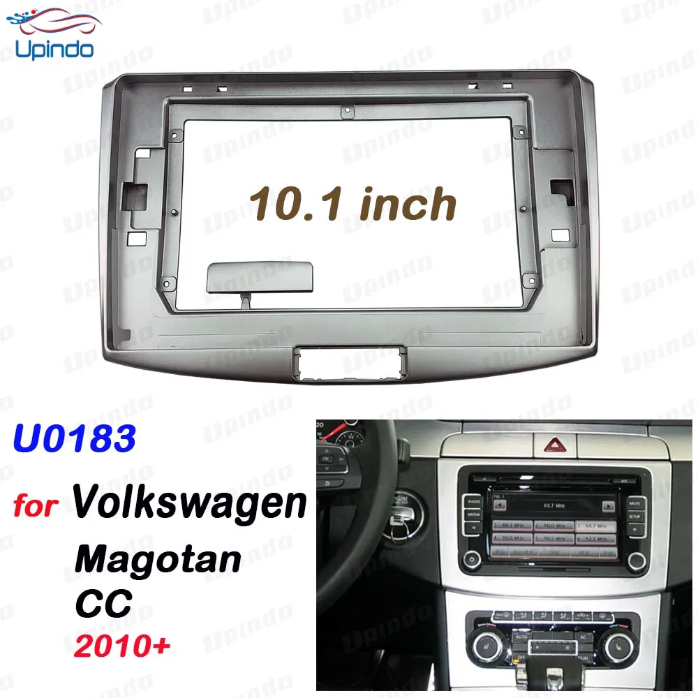 

Car Accessories Fascia Panel Frame for Volkswagen Magotan CC 2010+ Dashboard ABS Plastic Installation Trim Kit