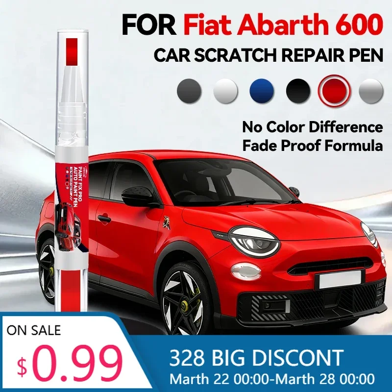 

Горячая новинка: Ручка для ремонта автомобильной краски для FIAT Abarth 600 (1956-1960), аксессуары для устранения царапин, цвета: красный, 159 белый, зеленый, фиолетовый