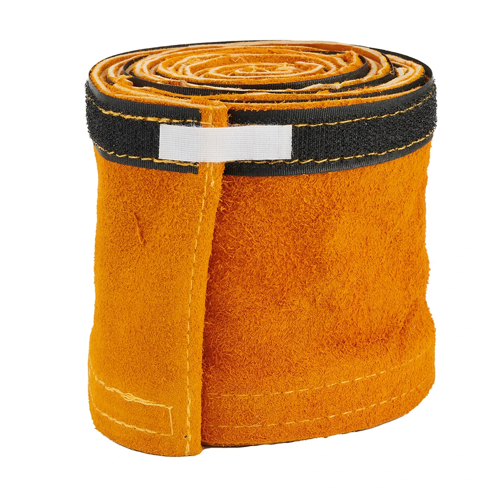 Long Lasting for tig Welding Cable Protector with Stitched for mig for plasma Sleeve Made of Wear Resistant Cowhide Leather 11.5