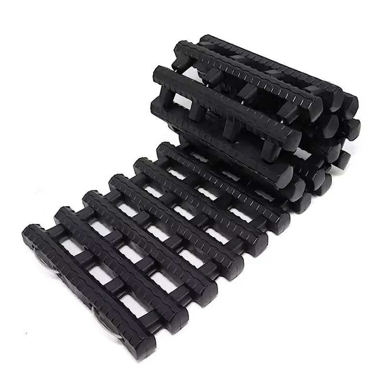 31.5 Inch Emergency Car Tire Recovery Track Off Road Mud Snow Traction Mat for Vehicle Stuck in Sand Dirt Ice Winter Driving