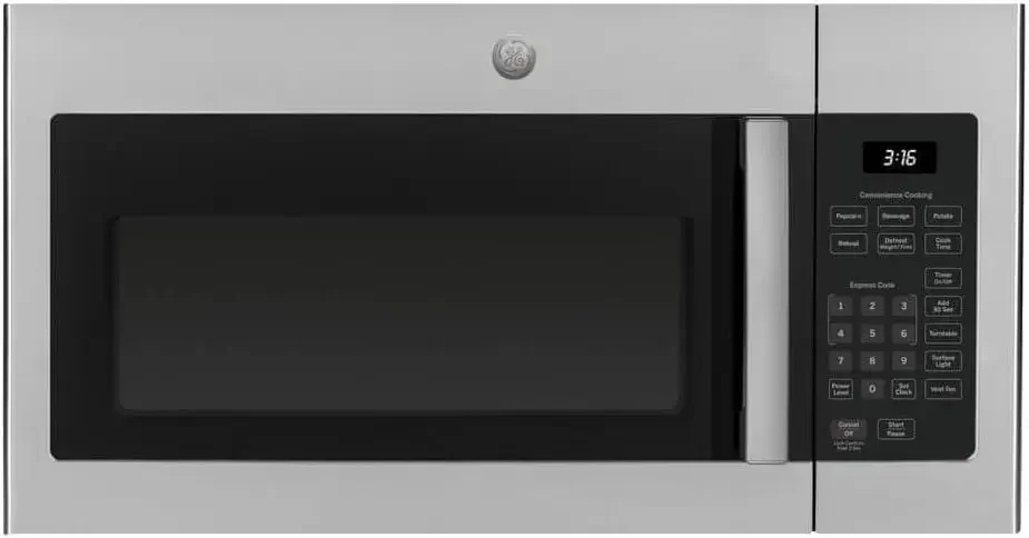 

GE JVM3160RFSS 30" Over-the-Range Microwave Oven in Stainless Steel