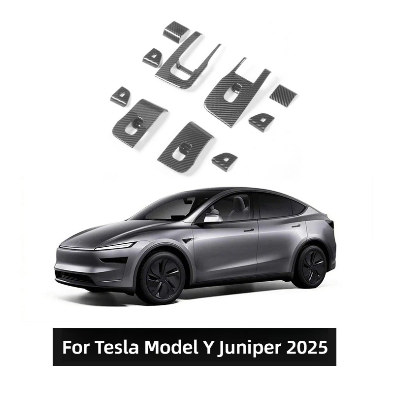 

Car Window Control Panel Protective Patch for Tesla Model Y Juniper 2025 Window Switch Lifting Panel Button Patch Accessories