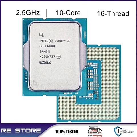 Intel Core i5 13400F 2.5GHz 10-Core 16-Thread LGA 1700 processor