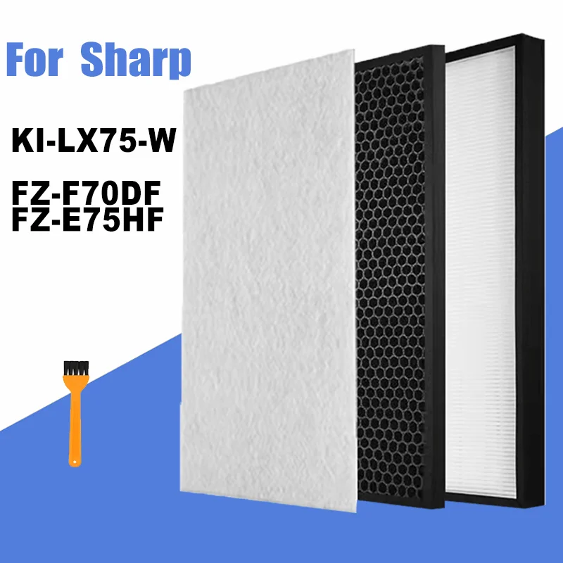 Hepa Filter Deodorizing Filter FZ-F70DF FZ-E75HF for Sharp Air Purifier KI-LX75-W