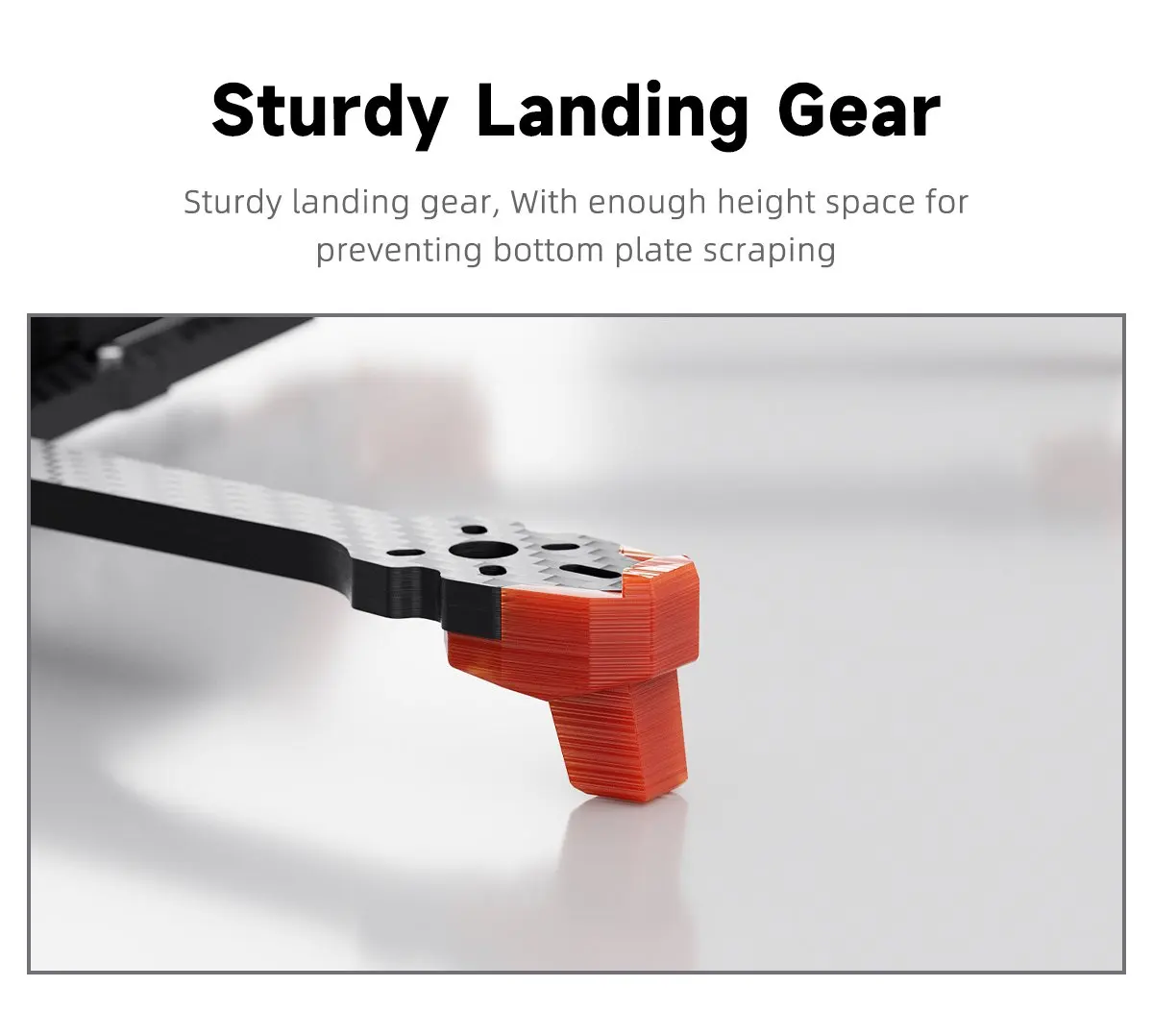 GEPRC GEP-MOZ7 V2 Frame 7.5-inch Long-range Frame Designed for the O4 Air Unit Pro HD VTX and Supports 8-inch Propellers
