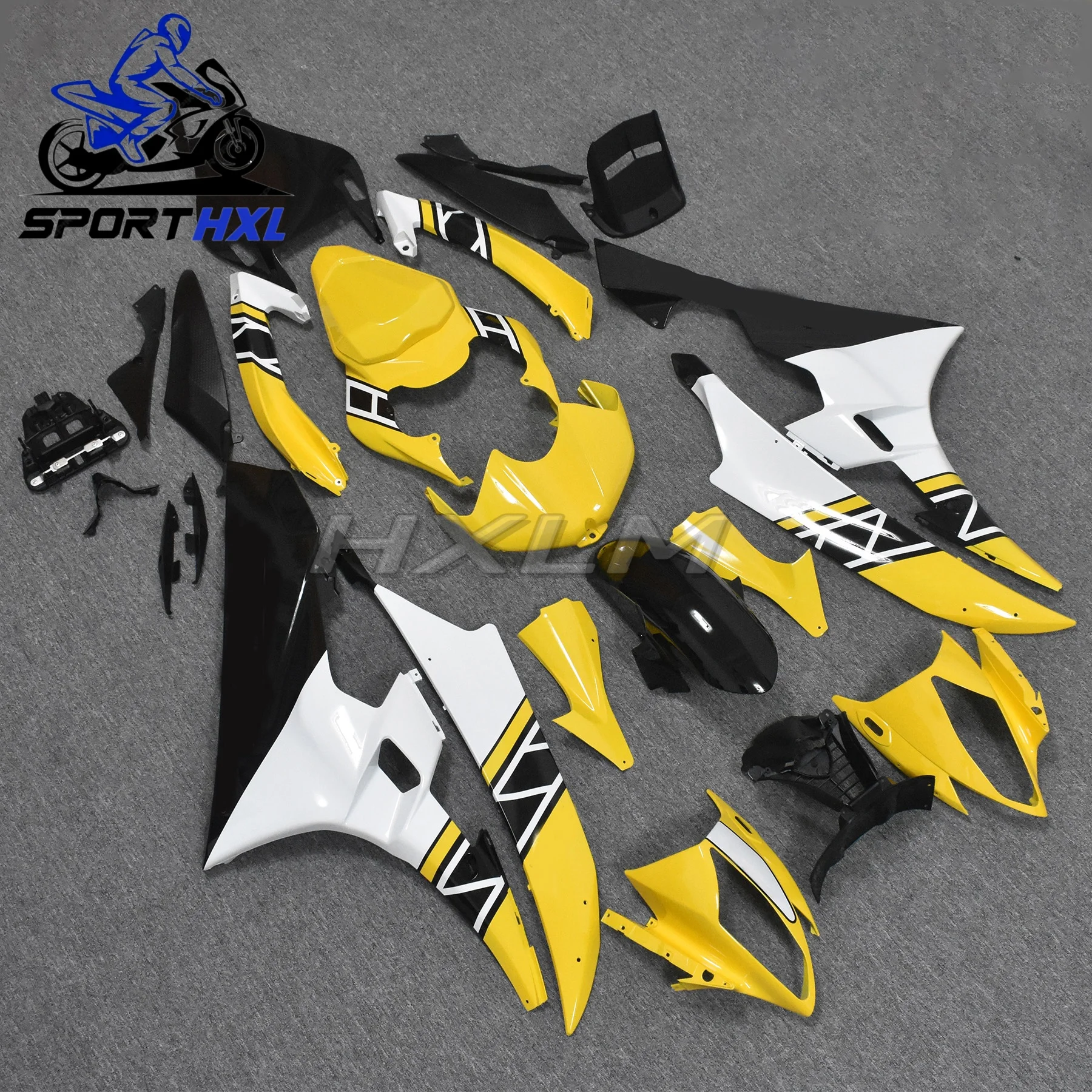 New ABS Motorcycle Full Fairings Kit Fit For YAMAHA R6 2006-2007 Bodywork Set Custom Yellow White Purple Blue Black