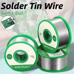 High Purity Solder Wire Sn99.3/Cu0 Rosin core solder wire for electrical soldering Lead Free Solder Wire Universal tin Wire Flux