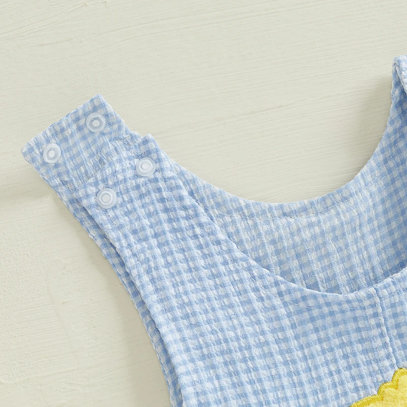 

Easter Bunny Rabbit Print Long Sleeve Crew Neck Infant Romper Toddler Jumpsuit Baby Overalls Easter Outfit