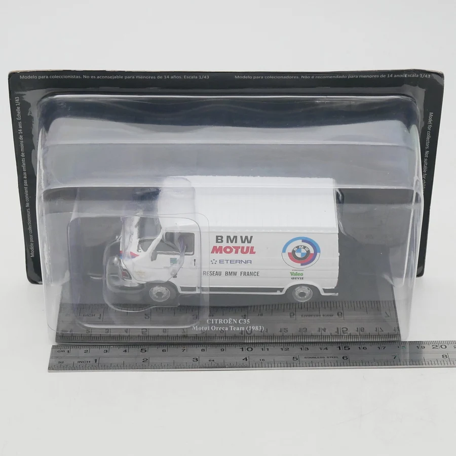 

Литой под давлением Ixo, масштаб 1:43, Citroen C35 Motul Oreca Team 1983, Citroen Van, модель автомобиля из сплава, Коллекционная игрушка, подарок, сувенирный дисплей