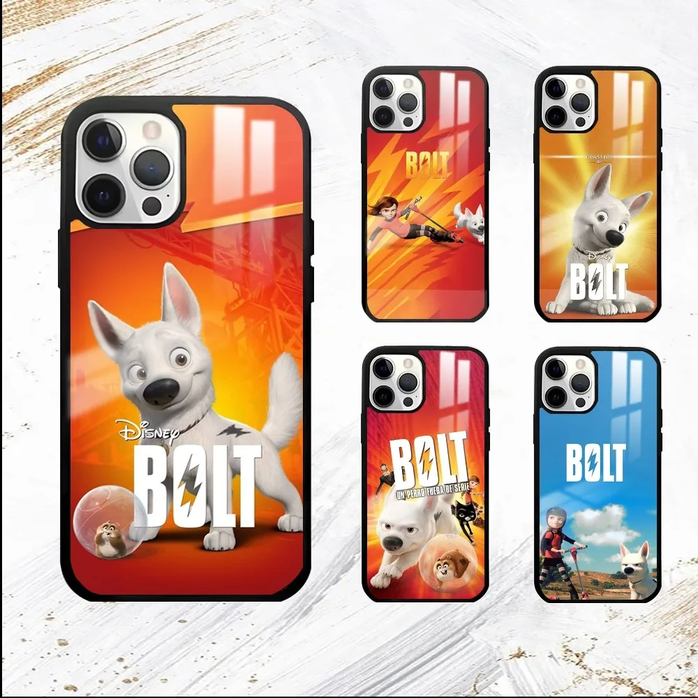 B-Bolt and P-Penny Phone Case For iPhone 16 15 14 13 12 11 Pro Max Plus Mini PC Fashion High Quality mirror phone case