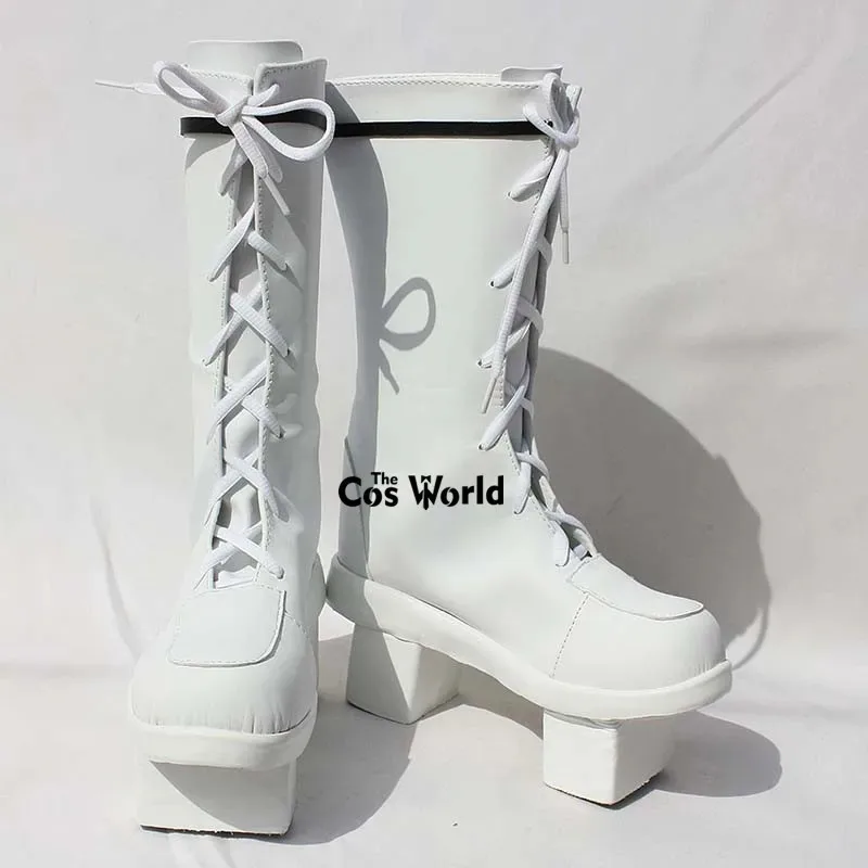 천 개의 벚꽃 Senbonzakura Miku Anime 맞춤형 코스프레 신발 부츠