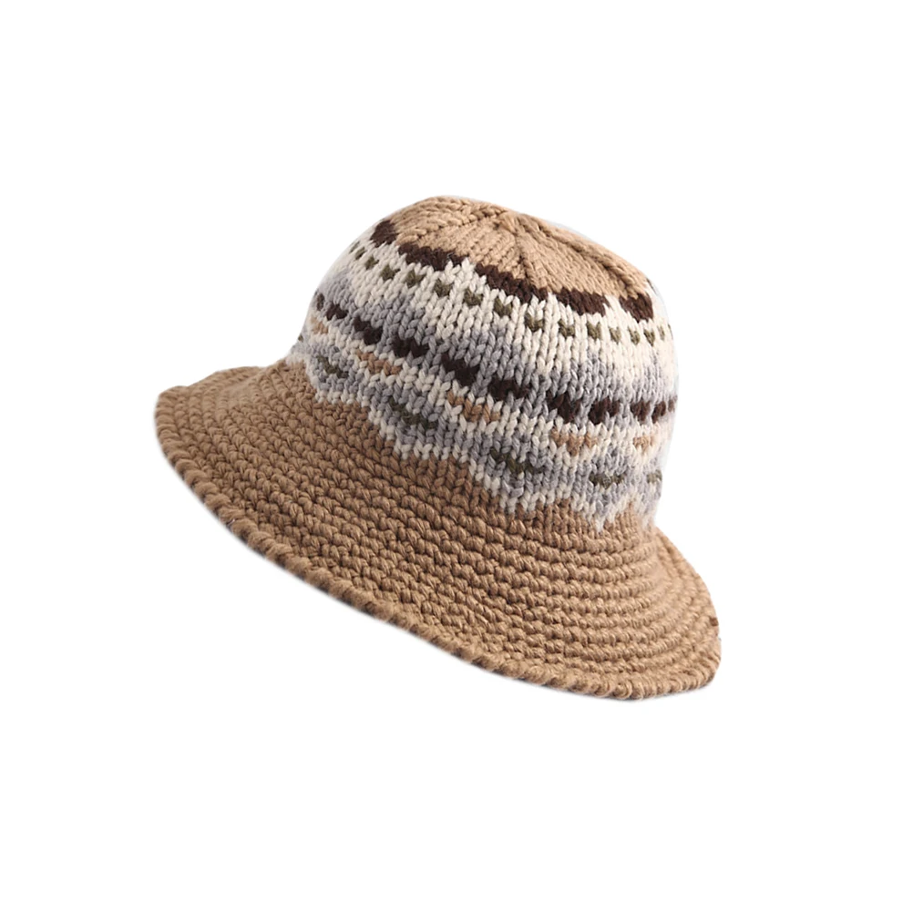 

Knitted Beanie Wool Hats for Women Warm Hat Ponytail Design Outdoor Activities Party Shopping