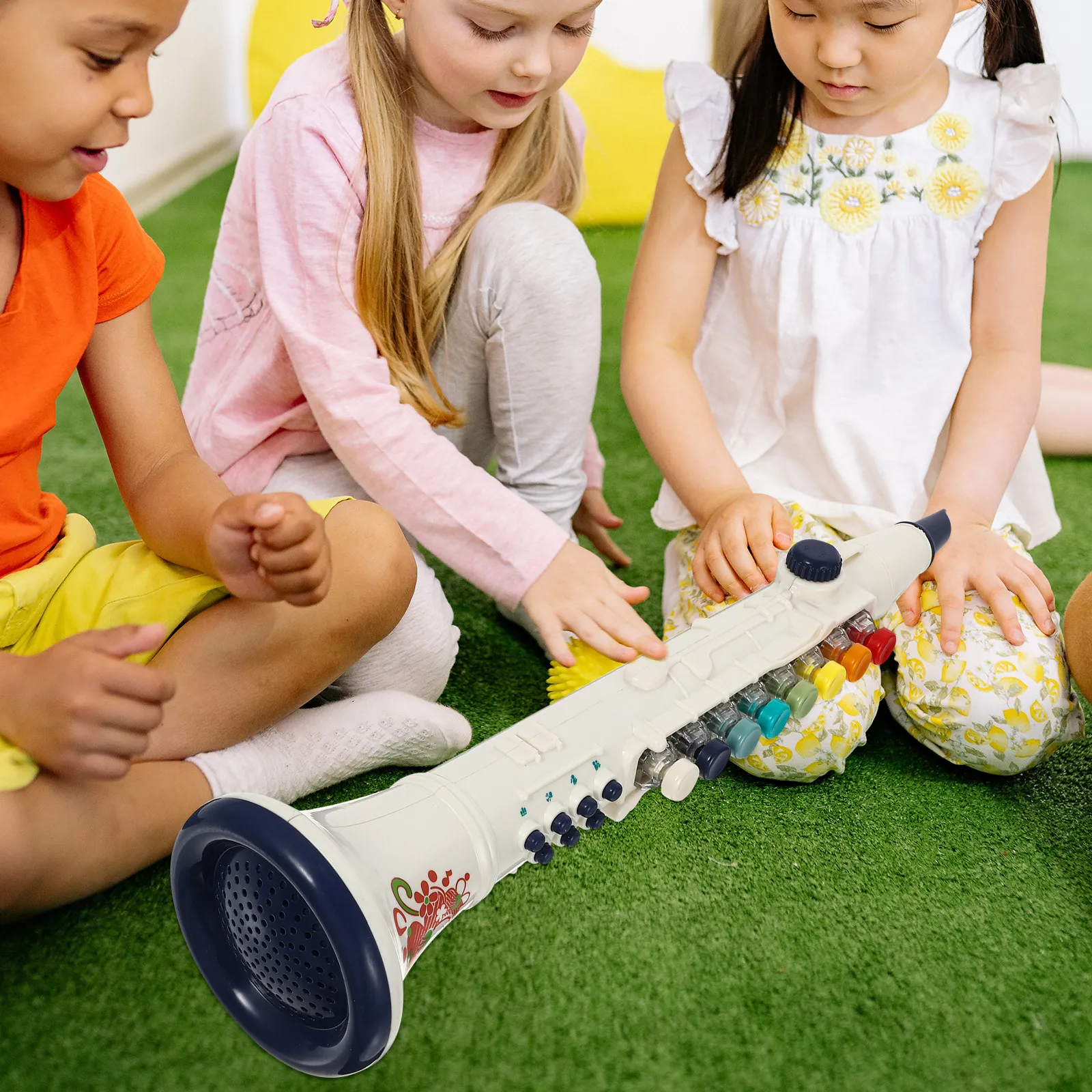 1Set Kids Music Instrument Toy For Early Childhood Education Children Clarinet Musical Learning Develop Rhythm