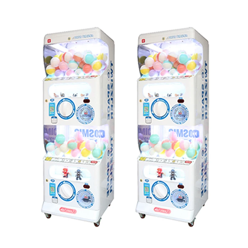 Indoor Amusement Game Room Arcade Doll Coin Operated Gachapon Capsule Toy Vending Machine